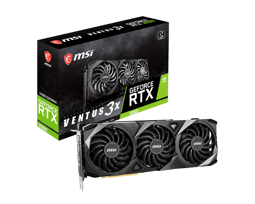 MSI GeForce RTX 3090 VENTUS 3X 24G